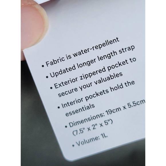 Lululemon Everywhere Belt Bag Grey Sage One Size - Picture 9 of 9